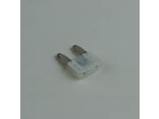 25 Amp Clear Mini ATM Fuses pack of 25