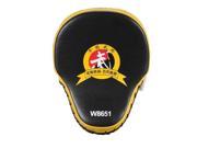 MMA Boxing Mitt Focus Punch Pad Training Glove Karate Muay Thai Kick Yellow
