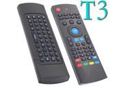 2.4G Wireless RC T3 Remote Control Keyboard Air Mouse USB for TV BOX Mini PC