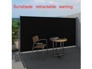 5.9 x9.8 Sunshade Outdoor Patio Retractable Awning Side Awning 180x300CM