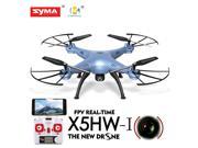 Syma X5HW-I FPV 4CH RC Quadcopter Drone with HD Wifi Camera Hover Function Blue