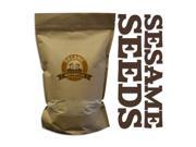 Organic Hulled Toasted Sesame Seeds 12lb Bag Kosher NON GMO Gluten Free