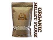 Organic Millet Flour 4lb Bag Kosher NON GMO Gluten Free