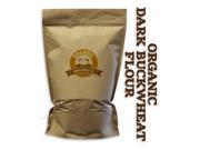 Organic Dark Buckwheat Flour 4lb Bag Kosher NON GMO Gluten Free