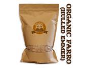 Organic Hulled Emmer Farro 4lb Bag Kosher NON GMO