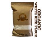 Organic White Rice Flour 4lb Bag Kosher NON GMO Gluten Free