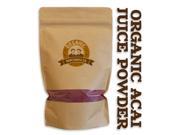 Organic Acai Juice Powder 8oz Package Kosher NON GMO Gluten Free Vegan