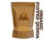 Organic Puffed Quinoa 8oz Package Kosher NON GMO