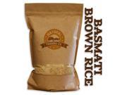 Natural Basmati Brown Rice 1lb Bag Kosher NON GMO Vegan