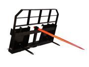 Titan 48 Pallet Fork Hay Bale Spear Attachment 5500 lb Capacity for Skid Steer