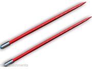 Pair Square 43 Hay Spear Conus 2 3000 lbs capacity 1 3 4 wide tine nut sleeve