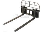 60 Skid Steer HD Pallet Fork Attachment 5500 lb Capacity Quick Attach Tractor
