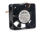 6CM NMB MAT 2410ML 05W B69 Converter Cooling Ball Fan DC 24V 0.17A 3 wires 60*60*25mm 6025 case cooler