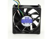 Original AVC DA07020T12U 7CM 70*70*20mm 7020 DC12V 0.7A 4 wire speed single ball CPU cooling fan pwm tempreture cooler