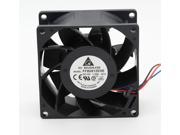 Original FFB0812EHE 8CM 80MM 8*8*3.8CM 80*80*38MM 8038 Delta DC12V 1.35A Need double ball bearing cooler violence square fan
