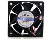 6cm JAMICON JF0625H1LSAR 6025 12V 0.17A 60*60*25mm axial case cooling fan