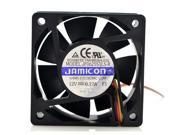 6cm cooling fan origianl Jamicon JF0625S1LS R DC12V 0.17A 60mm x 25mm Case Fan 3 Wire