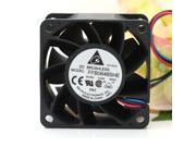 Original Delta FFB0648SHE 6038 6cm 48V 0.24 dual ball bearing cooling fan 60*60*38MM 3 wire