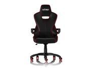 NITRO CONCEPTS Gaming Chair Office Chair NC E200 Race Series With Soft PU Faux Leather Cover In Racing Car Design NC E200R BR