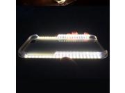 Durable Plastic LED Intensify White Light Selfie Autodyne Fill in Light Assistant Mobile Phone Cellphone Case Cover Shell Powerbank Charger Rechargeable Battery