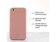Durable Frosted Plastic LED Intensify Flashlight Selfie Autodyne Fill in Light Assistant Cellphone Case Cover Shell Powerbank Charger Rechargeable Battery for S