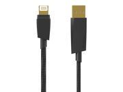 ROCK® 1.2M Lightning Charge Sync round USB Data Cable Apple MFi Certification Charging Cable Complete charge and sync compatibility with IOS7 8 9 System B