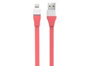 ROCK® Auto disconnect 1M 3.3FT Flat Intelligent LED Fully Charged Indicator Durable Lightning USB Sync Charge Data Cable Lighting Port USB Cable Data Sync Cable