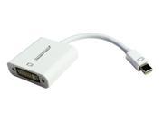 J Tech Digital JTDMINIDVI High Quality Mini Display Port to DVI Adapter Female Cable for MacBook MacBook Pro iMac MacBook Air