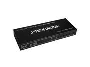 J Tech Digital ® ProAV ® Ultra HD 4k 6x2 HDMI Matrix 6 Ports Inputs and 2 Port Outputs support with Audio Extractor supports PIP ARC CEC function HDCP Compli