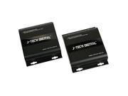 J Tech Digital HDbitT Series ONE TO MANY CONNECTION Ultra HD 4K HDMI Extender Over TCP IP Ethernet over Single Cat5e cat6 Cable Ultra HD 4K with IR Remote Up