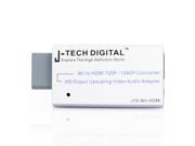 J Tech Digital JTD WII HDMI Wii to HDMI 720P 1080P Converter HD Output Upscaling Video Audio Adapter