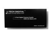 J Tech Digital JTD HD2X2 HIFI Advanced HDMI 2X2 Matrix Version 1.3 Certified For Full HD 1080P with Support 3D