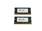 2gb 2x1gb Ram Memory Compatible with Dell Latitude D800 Notebook Series by CMS A49