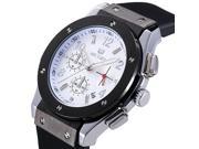 louiwill Sports Watches Men Waterproof Chronograph Auto Date Casual Silicone Military Watch Luxury MEGIR Brand