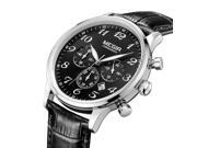 louiwill MEGIR Calendar Luxury Brand Leather Watches Men Fashion Casual Sports Quartz Watch Business Wrist Watch Hour Relogio Masculino