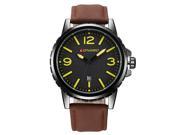 louiwill LONGBO Brand Men Sports Military Watches Men s Quartz Analog Hour Date Clock Fashion Casual Leather Strap Wristwatch
