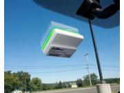 Toll Transponder Holder for I Pass Fastrak and old new EZ Pass 3 Point Mount Cat Running Blue