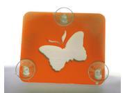 Toll Transponder Holder for I Pass Fastrak and old new EZ Pass 3 Point Mount Butterfly Orange