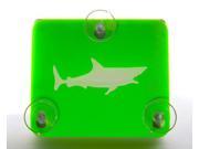 Toll Transponder Holder for I Pass Fastrak and old new EZ Pass 3 Point Mount Shark Green