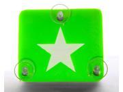 Toll Transponder Holder for I Pass Fastrak and old new EZ Pass 3 Point Mount Star Green
