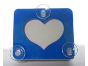 Toll Transponder Holder for I Pass Fastrak and old new EZ Pass 3 Point Mount Heart Blue