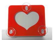 Toll Transponder Holder for I Pass Fastrak and old new EZ Pass 3 Point Mount Heart Red
