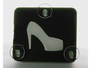 Toll Transponder Holder for I Pass Fastrak and old new EZ Pass 3 Point Mount Shoe Heels Black