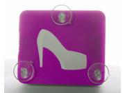 Toll Transponder Holder for I Pass Fastrak and old new EZ Pass 3 Point Mount Shoe Heels Purple