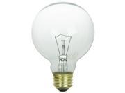 Sunlite Incandescent 40 Watt G25 Globe 320 Lumens Clear Light Bulb