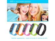 Bluetooth 4.0 Waterproof Smart Bracelet E02 tracker Sport SMS Remind Smartband Watch For IOS Android Phones iPhone