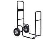 Firewood Carrier Wood Mover Hauler Fire Rack Caddy Cart Dolly Rolling