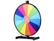 24 Editable Dry Erase Color Prize Wheel of Fortune Spinning Game Tradeshow