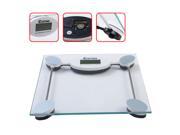 180kg 396lb Digital Personal Bathroom Body Glass Weight Heath Fitness LCD Scale