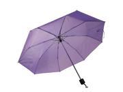COSTWAY Folding Rain 42 Umbrella Portable Compact W Sleeve Purple